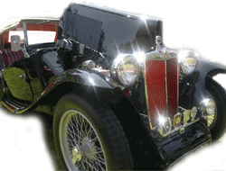 Move and antique car internationally