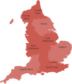 England Icon Map