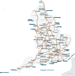 Moving to England -England Roads and Cities