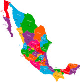 Mexico Icon Map