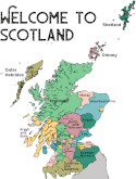 Scotland Icon Map