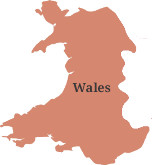 Wales, the part of Great Britian