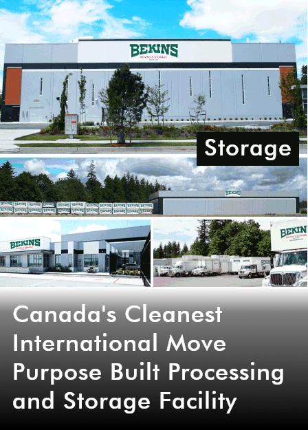 Bekins' Worldwide International Head Office and Canadian Storage Facilities